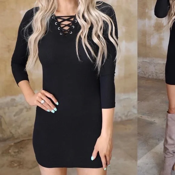 Sweater Dress - Picture 3 of 3